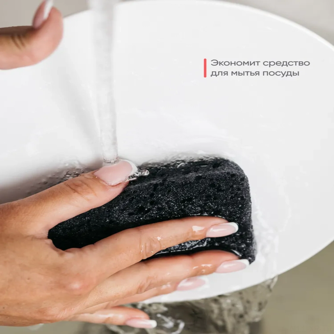 Xiyyadms Mutfak Temizliği İçin Kalın, Su Tutucu Doğal Ahşap Hamuru Pamuk Yıkama Sponsesi - 5 Adet Paket Siyah