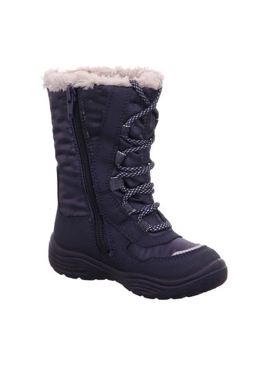 Superfit 1-009094 Crystal Çocuk Lacivert Gore-tex Çizme Lacivert