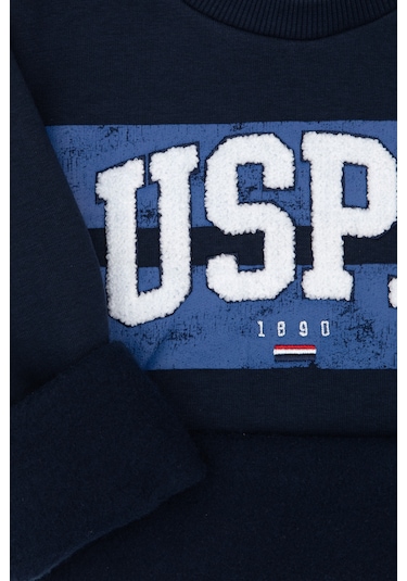 U.s. Polo Assn. Erkek Çocuk Lacivert Pijama Takım 50318683-vr033 Lacivert