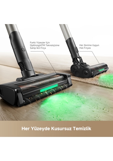 MOVA G70 Complete 225 Aw Yüksek Emiş Gücü Kablosuz Dikey Süpürge