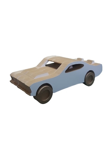 Ahşap Mdf Oyuncak Araba Mustang