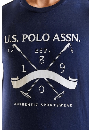 Us Polo Assn T-shirt-4615 Beyaz