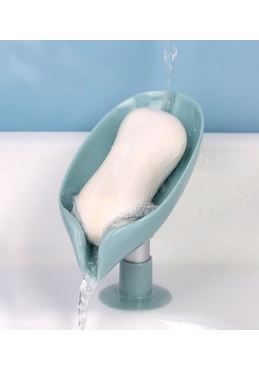 Lotus Yaprağı Görünümlü Banyo Mutfak Jakuzi Su Giderli Sabunluk