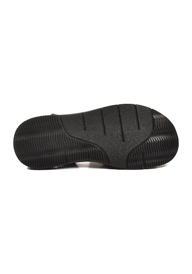 Pierre Cardin Taba Hakiki Deri Erkek Günlük Sandalet Pc-7462 M Taba
