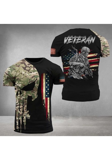 Snapbuy Amerikan Asker Komando Tişört - Erkek Kamuflaj Üst, Çabuk Kuruyanbejerkek Bej