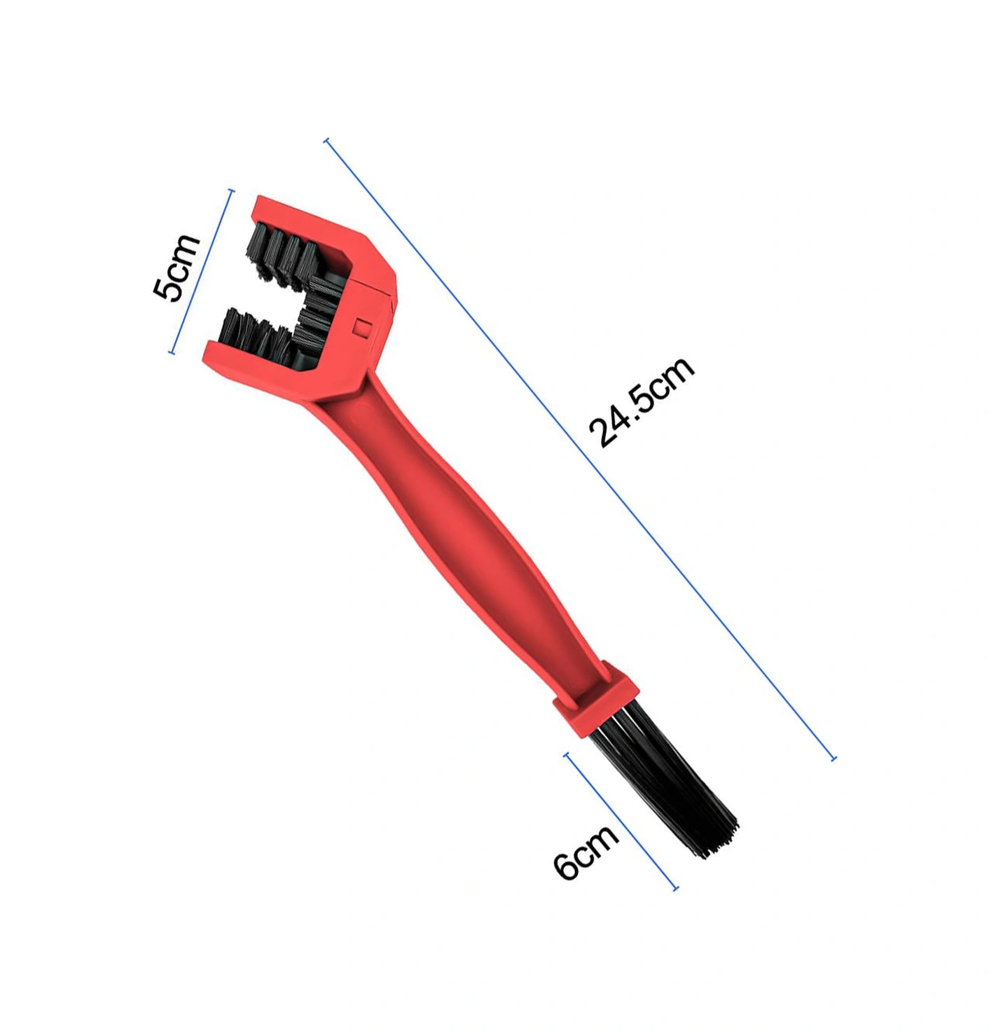 Motosiklet Zincir Temizlik Fırçası Kırmızı
