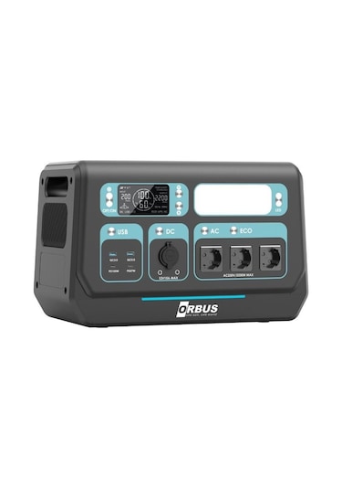 Orbus 2400w 2048wh Power Station Taşınabilir Güç Kaynağı