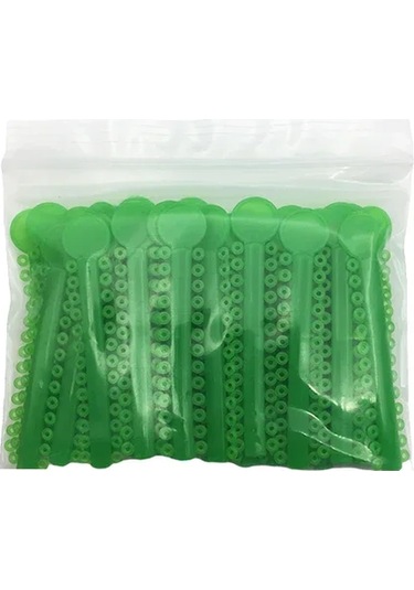 40 Adet/torba Diş Elastik Ligatür Bağları Ortodonti Lastik Bantlar Parantez Parantez İçin 40 Renk İsteğe Bağlı Bej