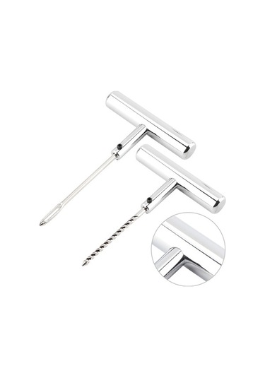 Fastbuy Özellikle Krom Vanadyum Çeliğinden Yapılan Oto-motosiklet-mountain Bike Vakum Lastik Tamir Aleti Seti, Pas Koruma Ve