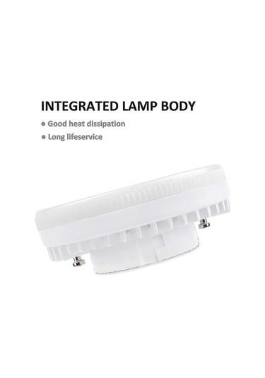4 Adet Gx53 Nötr Beyaz Led Ampul Seti, 9w, 4000k, 900lm, Kısılamaz, Enerji Sınıfı A - Enerji Verimli Aydınlatma İçin Diğer
