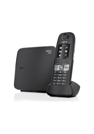 Gigaset E630 Dect Telefon Siyah