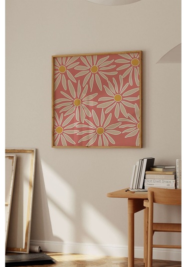 Ahşap Çerçeveli Mdf Kare Tek Tablo Kendi Tablo Setinizi Oluşturacağınız Liste Tx1014 23 X 23