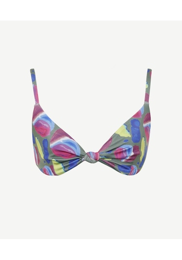 Yargıcı Çift Taraflı Bikini Üst 25ykbw1024b 325 Yeşil