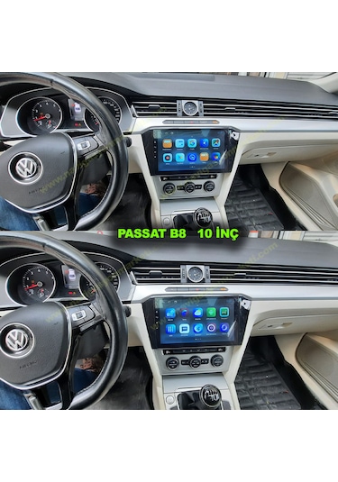 Medya Magic Vw Passat B8 2015-2022 Uyumlu 4-64 Gb Multimedya Carplay 10"