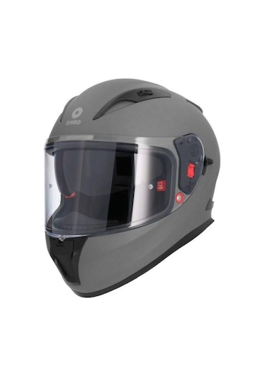 Shiro Shadow S Beden Motosiklet Kaskı Mat Asphalt/nardo Sh605 Gri