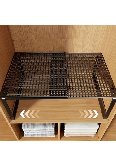 Willowhaven Beyaz M Boy Katlanır Gardırop Düzenleyici - Ayarlanabilir Raflı Çelik Giysi Askılık