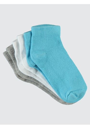 Civil Boys Erkek Çocuk 3'lü Çorap 2-12 Yaş Beyaz Beyaz