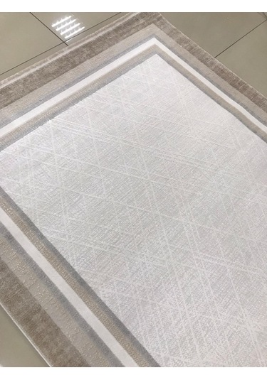 Padişah Halı Eternity 78676 070 Serisi Akrilik Salon Oturma Odası Halısı Kahve - Krem