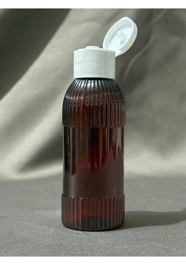 10 Adet 100 Ml Ayd91 Dezenfektan Kolonya Parfüm Hediyelik Nikah Nişan Düğün İçin Boş Plastik Şişe Beyaz Fliptop Kapak