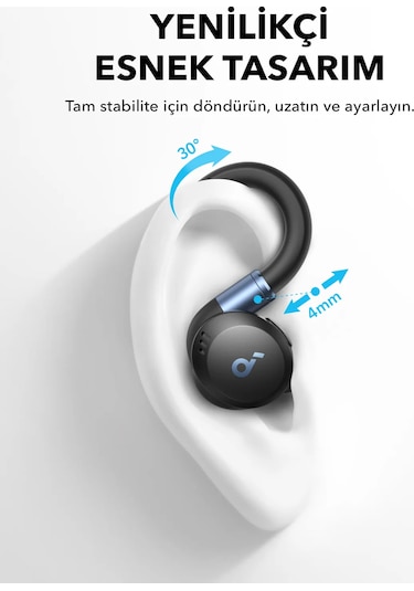 Anker Soundcore Sport X20 Bluetooth Kulak İçi Spor Kulaklık Siyah
