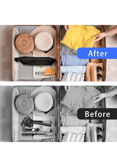 İçin Saç Düzleştirici Ve Saç Maşası Saç Aleti Saklama Çantası Siyah