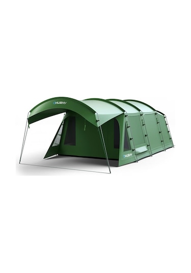 Husky Caravan Yeşil 17 M² Dural Çadır Yeşil
