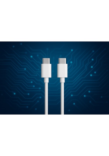 Typ-c To Typ-c Kablo 1m Beyaz Yd42 Diğer