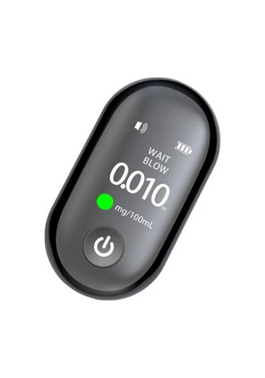 Taşınabilir Alkol Dedektörü Tft Ekran Yüksek Hassasiyetli Temassız Nefes Üfleme Test Cihazı Hızlı Tepki