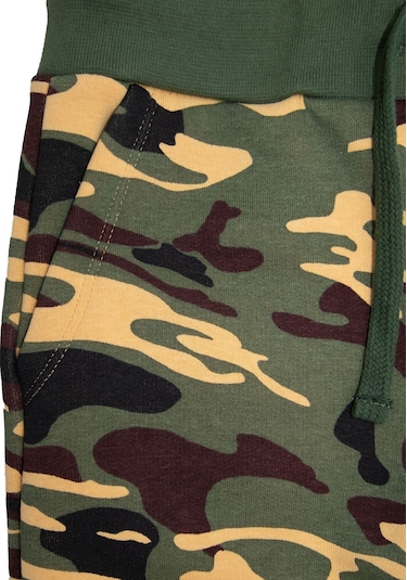 Erkek Çocuk Kamuflaj Desenli Eşofman Takımı Çok Renkli