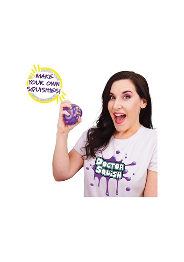 Doctor Squish - Squishy Pack Refill V2- 10 Balloons+ Clips Yedek Squishy Paketi V2- 10 Balon + Klips