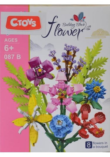 Ctoys Surprise Flower Building Block 087b