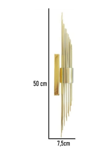 Şanled Merdiven Modeli Metal Çift Yönlü Duvar Aydınlatma Aplik-pilli Beyaz