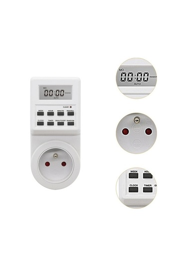 Besthome1 Suntek İç Mekan Aletleri İçin Dijital Zamanlayıcı Profesyonel Ve Akıllı Zamanlama İçin Optimized Diğer