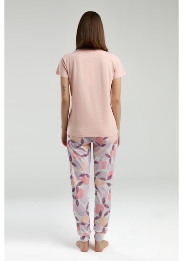 Roly Poly Kadın Fresh Desenli Kısa Kol Pijama Takım SOMON