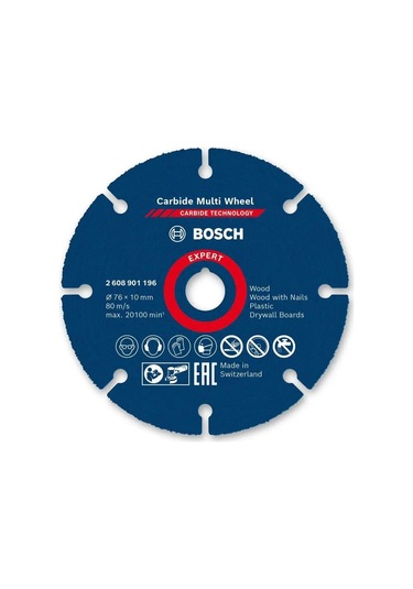 Bosch Kesici Disk Karbür Multi Wheel 76 Mm 171320005