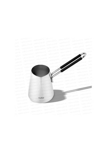 Nehir Everest 4 Parça Standlı Paslanmaz Çelik Cezve Seti