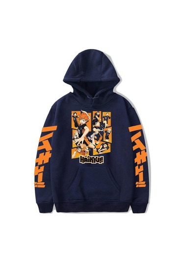 Pembe Anime Haikyuu Hoodies Tişörtü Erkek/kadın Karasuno Fly Yüksek Grafik Streetweed Kazak Kış Sıcak Unisex Anime Tişörtü Pembe