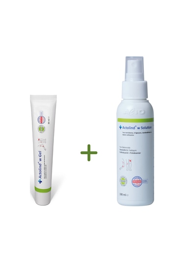 Actolind Yara Bakım Jeli 30 ML + Yara Bakım Solüsyonu 100 ML