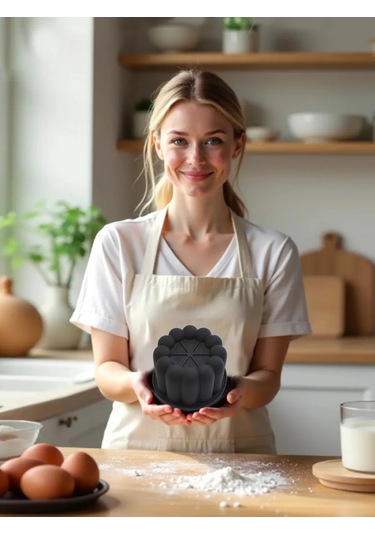 Silico Silikon Savon Kaşığı Yapbozu Bento Kalıbı 235778032 Siyah