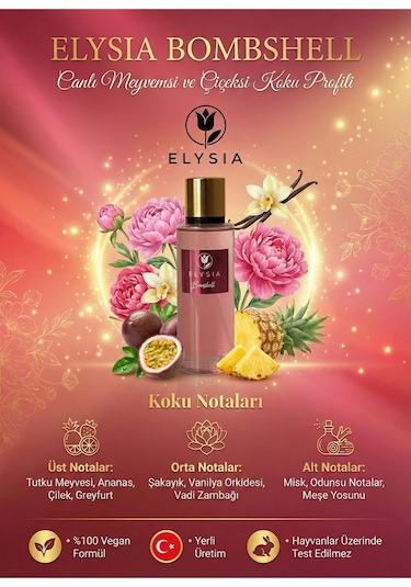 Elysia Bomshell Vücut Spreyi 250 ML