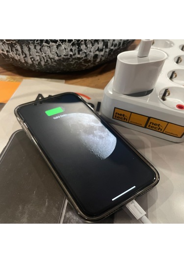 Teknonet Tn-hch11 20w Pd 3000 Mah Lightning Kablolu Hızlı Şarj Aleti Beyaz Beyaz