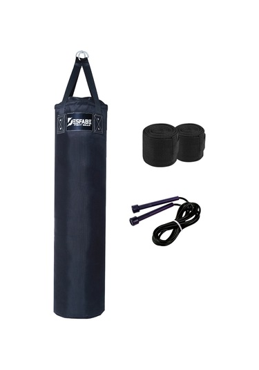 Desfabe Pds 120x30cm Kolonlu Kum Torba+bandaj+atlama İpi Siyah