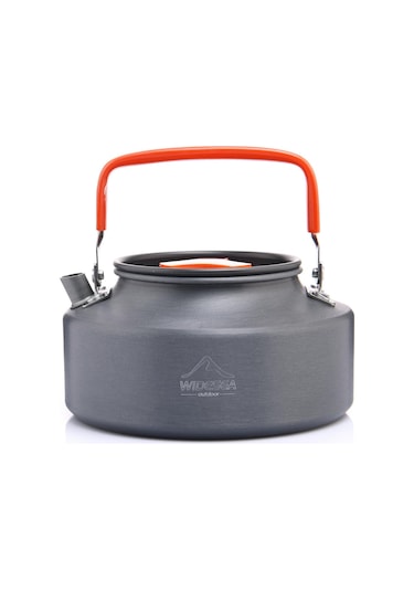 Padalink 1.1 Litre Hafif Alüminyum Kamp Çaydanlığı, Doğa Yürüyüşü Ve Piknik İçin Taşınabilir Çaydanlık Gümüş