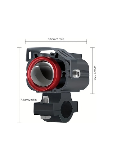 Motion003 2 Adet Led Farlar Ve 1 Anahtarlı Sis Lambası Araçlar Motosikletler Tekneler Suvlar