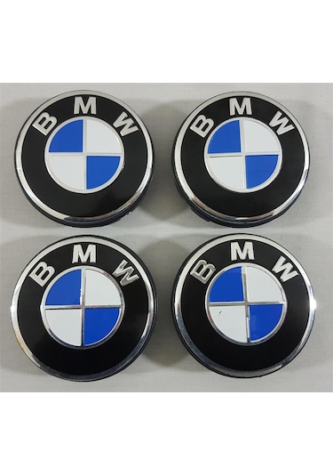 BMW Jant Göbeği Krom 68/65mm 4 Adet , BMW Jant Kapağı
