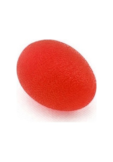 Periboia Yumurta Top - Silikon El Egzersiz Topu Kırmızı - Orta S Çok Renkli