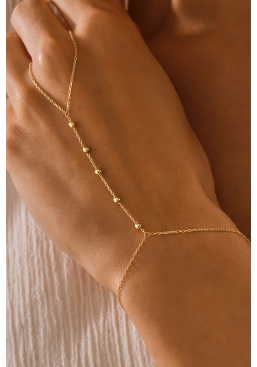 14 Ayar Altın Şahmeran Parlak Sıralı Toplu Şahmeran - Mmblk-33039 Sarı Altın