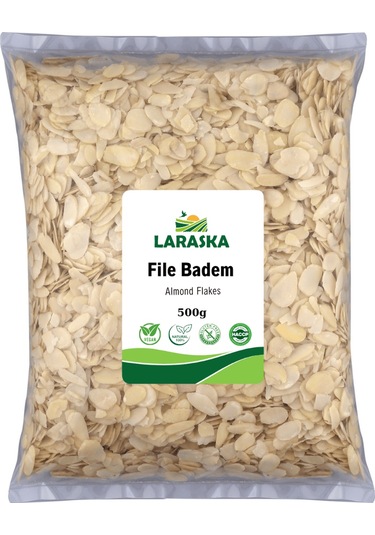 File Badem 500g Almond Flakes Taze Yeni Mahsül 500 G