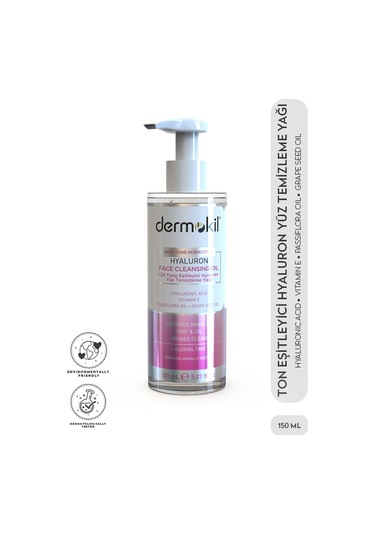 Dermokil Hyaluron Yüz Temizleme Yağı 150 ML