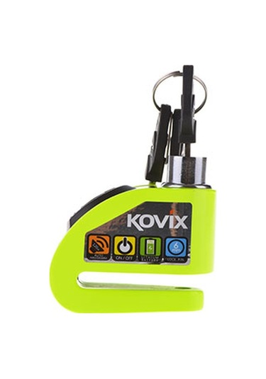 Kovıx Kd6-Fg Alarmlı Disk Kilit Neon Sarı N11.5287